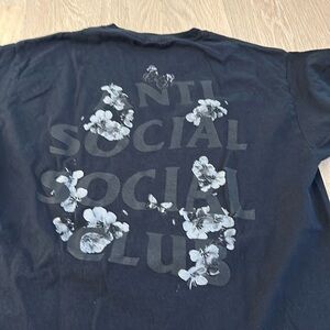 Anti Social Social Club Black T Shirt Men’s